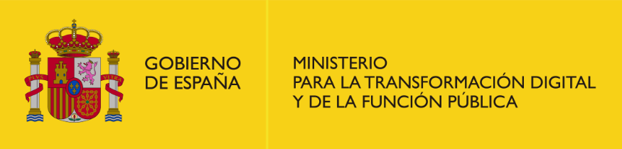 Gobierno de España - Ministerio para la transformación digital y la función pública